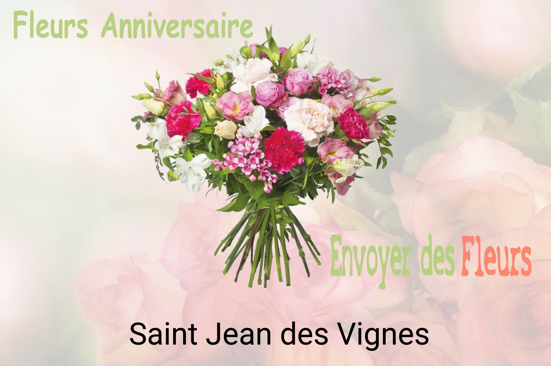 Bouquet de fleurs d’anniversaire livré à Saint-Jean-des-Vignes